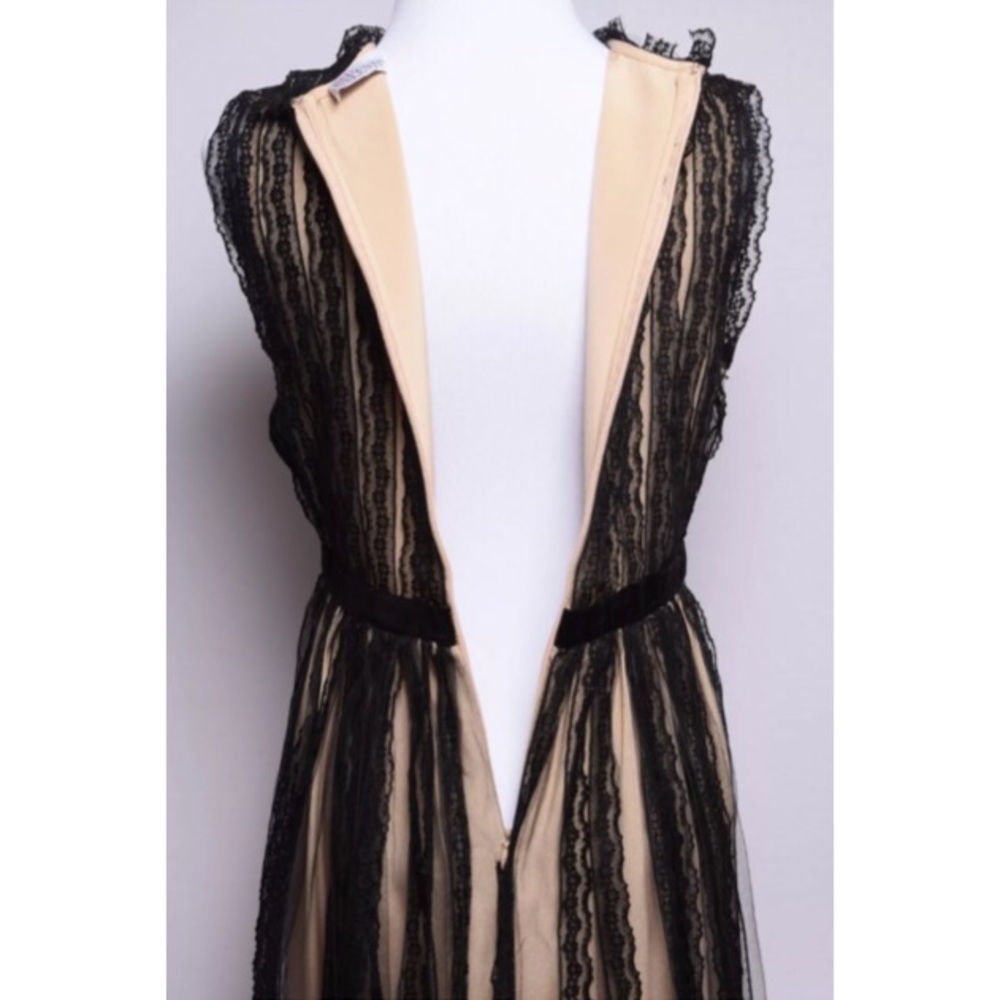 RED Valentino Lace A-Line Cocktail Dress - Picture 7 of 8